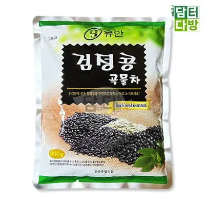 유안 자판기용 검정콩곡물차 900g