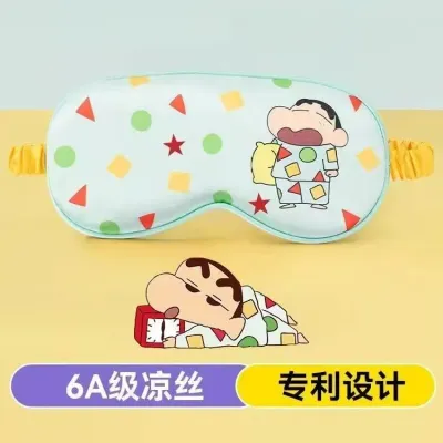 크리에이티브 크레용 신제품 블랙아웃 슬리핑 아이 마스크 어린이용 성인 수면 눈 보호