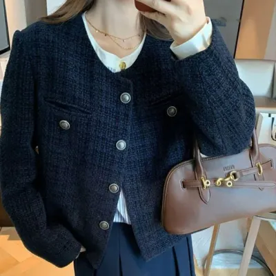 정장 캐주얼 트위드 봄 가을 하객룩 데이트룩 자켓  재킷 자가드