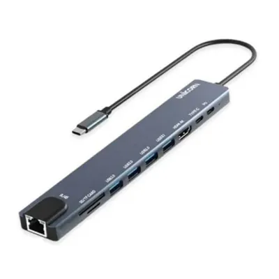 c 타입 멀티 usb c 타입 노트북 데스크탑 분배기 포트 이더넷 리더기 변환 외장