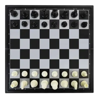 모노리빙 접이식 자석 체스판(31cmX31cm) 3in1 보드게임 두뇌개발 교육용보드게임