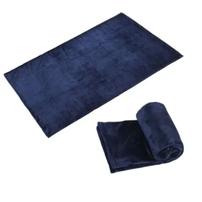 극세사 이불담요 100x150cm 네이비 극세사 블랭킷 겨울 사무실 고밀도 쇼파 밍크