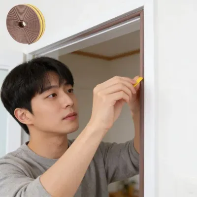 문풍지 틈새막이 외풍차단 문틈 방음 문틈새 바람막이 창문틈 거실 현관