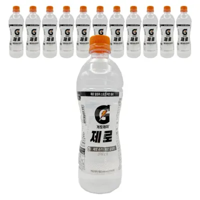 롯데 게토레이 제로 600ml x 12PET