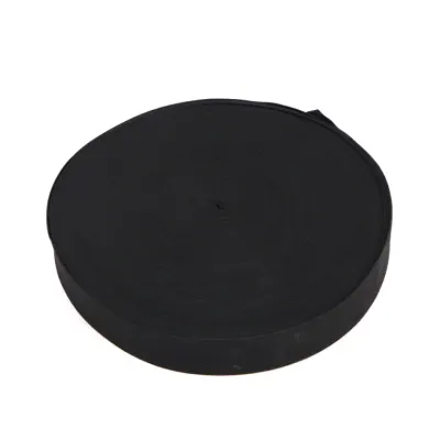 대용량 넓은 고무줄밴드 블랙 3cm x 40m