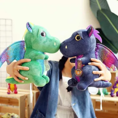 공룡인형 귀여운 작은 날아다니는 용 인형 공룡 봉제 장난감 티라노사우루스 인형 뽑기 기계