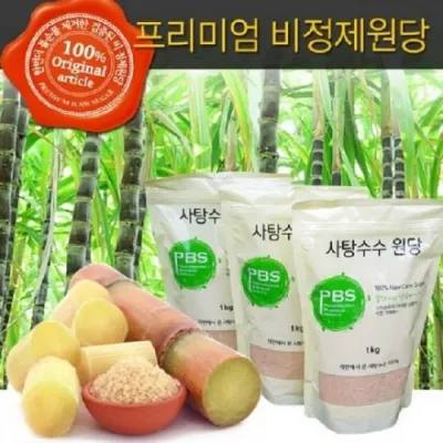 건강한 맛엔 프리미엄 비정제사탕수수원당3kg