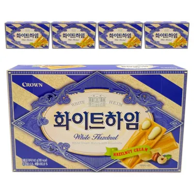크라운제과 화이트하임 142g 5개