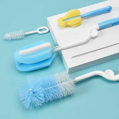 주방 물병 세척솔 5종세트 보온병 설거지 브러쉬 빨대세척솔 젖병솔