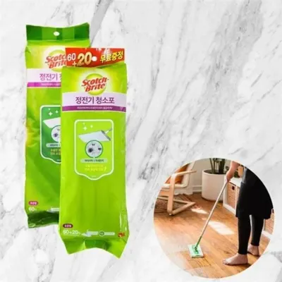 정전기 청소포 바닥 청소포 정전기용 바닥용 머리카락 미세먼지 먼지포 일회용 부직포 제거포 청소용