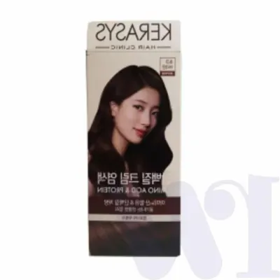 단백질 크림 염색 초코브라운 120g 간편염색 머리부분염색 셀프염색약 여자머리염색 남자염색약