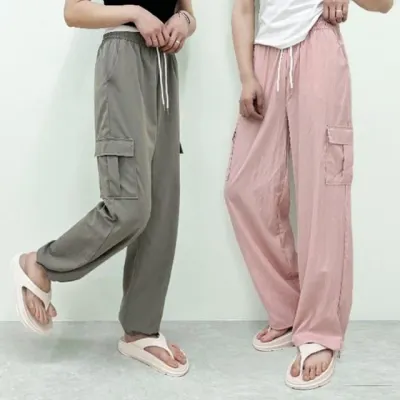 여름 카고팬츠 밴딩 쿨링 조거바지 5색상 데일리 팬츠