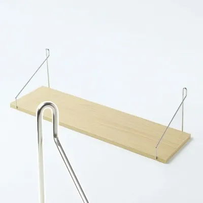 벽걸이 선반 벽선반 부착 인테리어 대형 50x15cm 내추럴 나무 거실 원목
