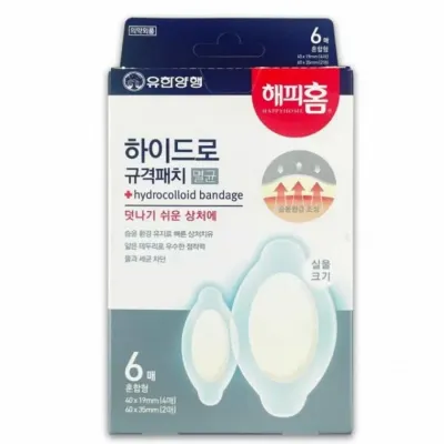 하이드로 멸균밴드 혼합형 6매 무릎반창고6매 대형반창고 대형밴드