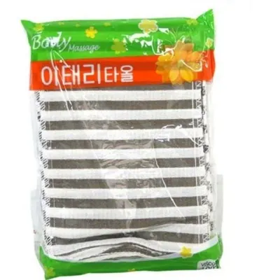 이태리 때밀이 타월 스트라이프 때밀이 타월 가정용 데일리 목욕타월 세신 각질 타올 매끈한 케어 관리