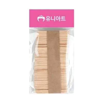 혜명몰 유니아트 1000 나무막대(하드바) 미니 원목 - 갑 (10개입) 만들기체험 준비물 나무막대기 만들기키