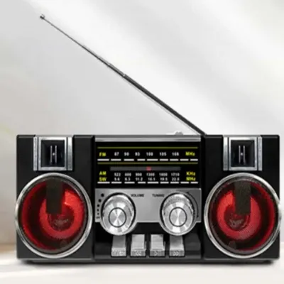 인테리어스피커 탁상용라디오 무선스피커 휴대용 라디오 스피커 블루투스 MP3