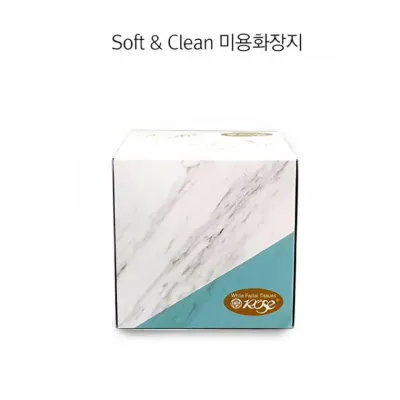 소프트클린 정사각 티슈 각티슈 소형 170매 미용티슈