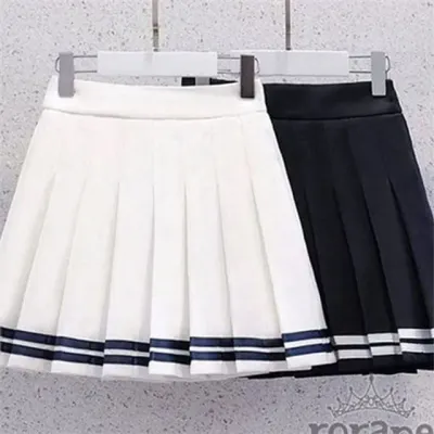 여아 교복 주름 치마 초등 학생 플리츠 치마 캐주얼 주니어 데일리 등교