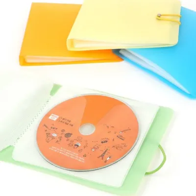 이동케이스 씨디케이스 CD 더스트프리 보관함 디스크 블루 수납 앨범 12P DVD