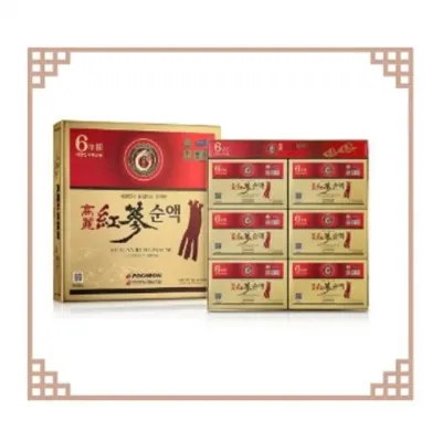 추석 명절 포천인삼영농조합 홍삼순액 30포 건강 선물세트