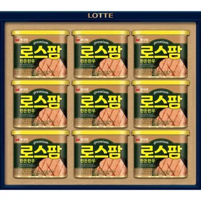 롯데햄 로스팜 한돈한우 특호
