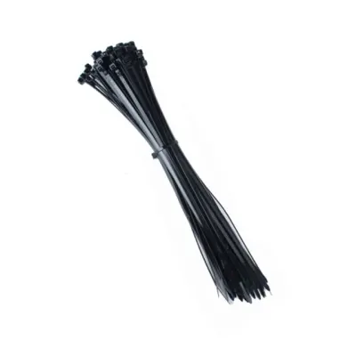 케이블타이 전선고정 정리 스트랩 20cm 100개입 배선 식물지지대 전선정리