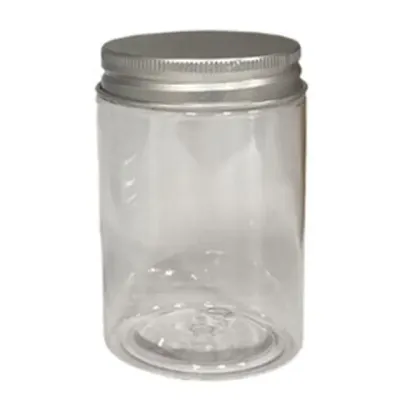 투명 플라스틱 원통 100ml 1P 낱개미니 소분통 케이스 공병 소품 보관