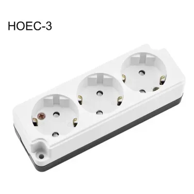 HOEC-3 노출 3구 콘센트 나사타입