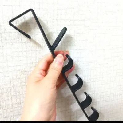 소품걸이 옷 도어 5단 여행 후크 휴대용 가방 1P 모자 수납 다용도 주방 캠핑 여행 유유팩토리 욕실
