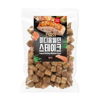 HNF 애견간식 전설의 미디움웰던 스테이크 연