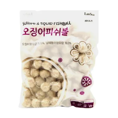 랜시 오징어 피쉬볼 오리지날 1kg