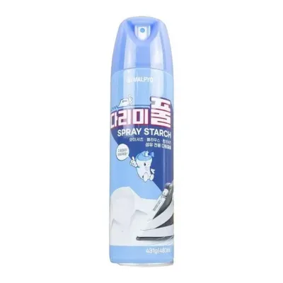 다리미풀 다림질풀 뿌리는 다림질 고급의류 면마직류 블라우스 섬유 풀먹임 480ml 링클프리