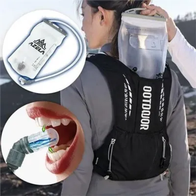 초경량 러닝 조끼 마라톤 조끼 백 멀티 트레일 워터팩 수납 경량 사이클 조끼형 하이킹 캠핑 피싱 여성