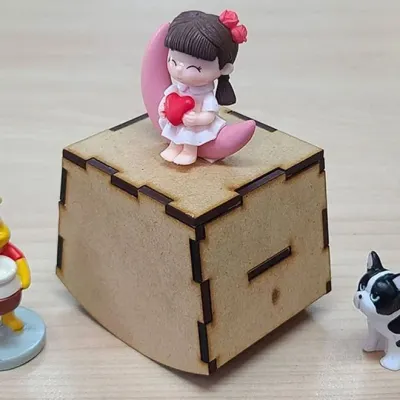 DIY 흔들 오르골 뮤직박스 달빛 소녀 만들기