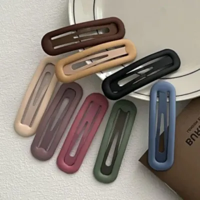똑딱이핀 클립 잔머리고정 8컬러 머리핀 헤어핀