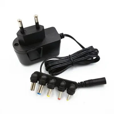 볼트 5종잭 DC 직류전원장치 12V0.5A 어댑터 블박 아답타 티비