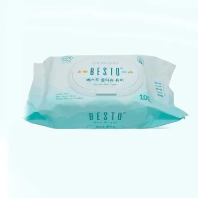 물티슈 화장지 아기 물티슈 휴지 화장지 캡형 100매