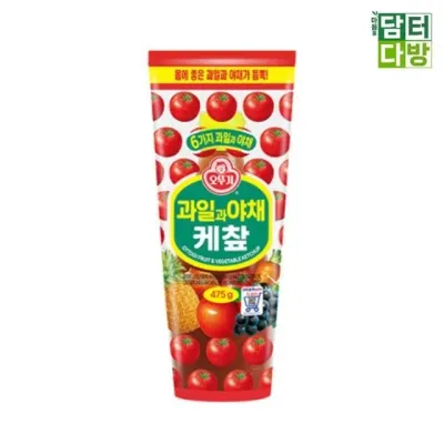 과일과야채 케찹 케첩 소스 요리 475g 3개 토마토케찹 야채소스 샌드위치