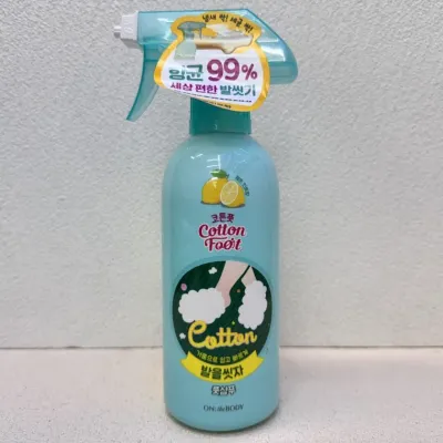 발을씻자 코튼 풋 샴푸 375ml 1개 레몬민트향
