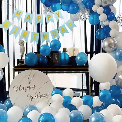 해피조이 컨페티 가랜드 이벤트 생일파티 풍선세트