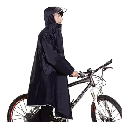 이륜차우비 캡형 반사 안전 방수 오토바이 레인코트