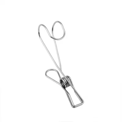 스텐레스 다용도 고리 집게 후크 걸이 1P