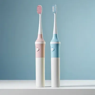 히키스 물결 미세모 전동칫솔 WAVE 약한잇몸 휴대용 교정용 임플란트