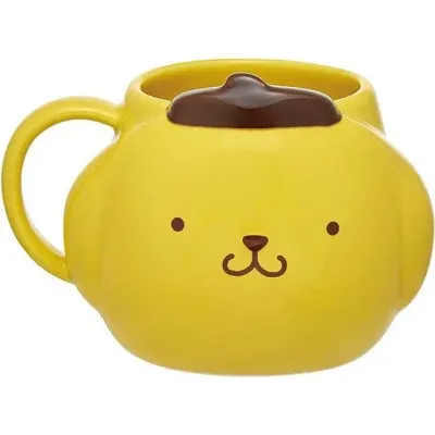 산리오 폼폼푸린 도기 입체 머그컵 390ml