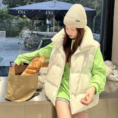 붐붐 패딩 조끼
