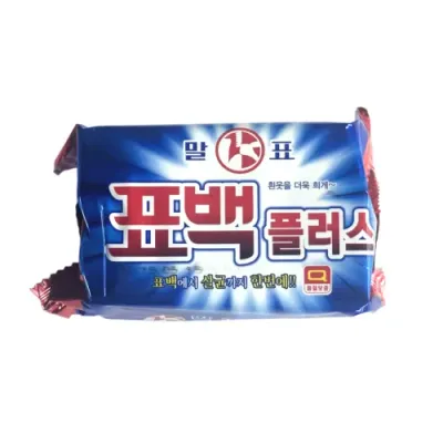 표백 플러스 비누 400g 얼룩세탁 비누