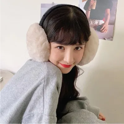 [이거찜] MZ가 선택한 포근하고 부드러운 접이식 털귀마개 편리한보관