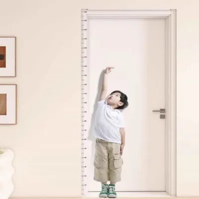 키재기 스티커 200cm 키측정기 키측정스티커 벽걸이키재기 신장측정기 키재기판 키스티커 키측정 집에서키