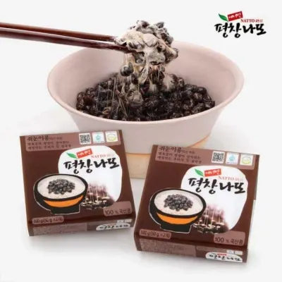 쥐눈이콩 50g36개 나또 콩통조림 쥐눈이콩 콩요리재료 가공식품